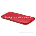 red color pu glasses pouch, well protect your glasses, cheap glasses bag